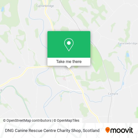 DNG Canine Rescue Centre Charity Shop map