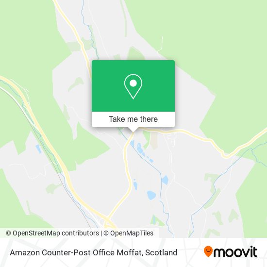Amazon Counter-Post Office Moffat map