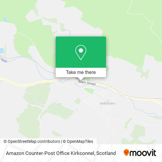 Amazon Counter-Post Office Kirkconnel map
