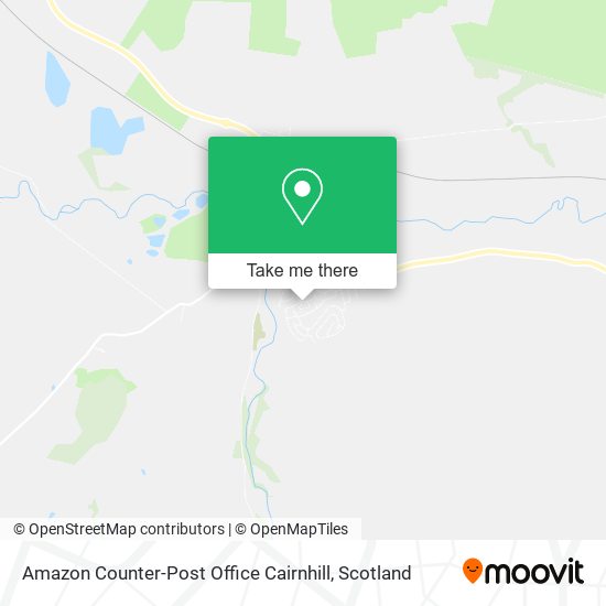 Amazon Counter-Post Office Cairnhill map
