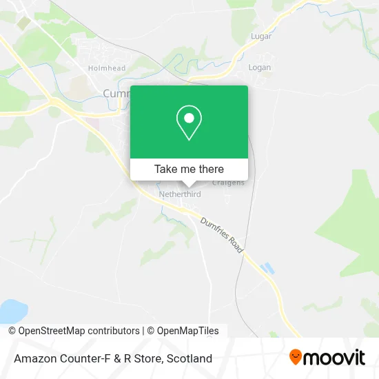 Amazon Counter-F & R Store map