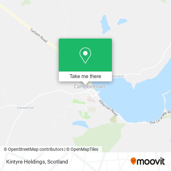 Kintyre Holdings map