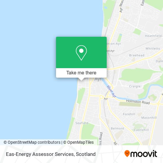 Eas-Energy Assessor Services map