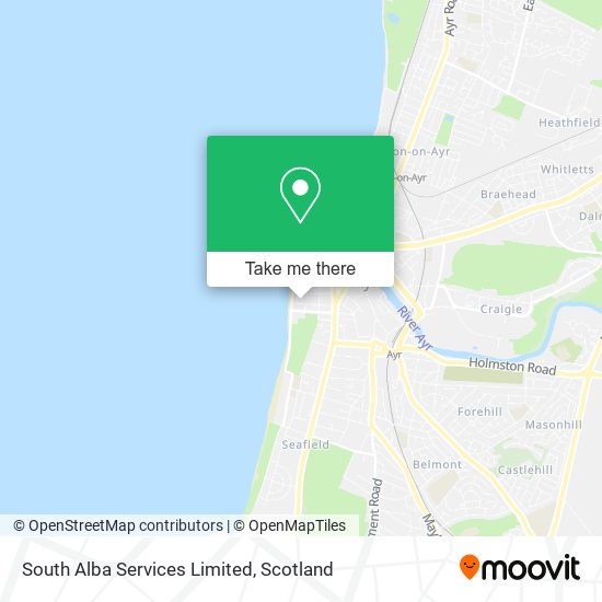 South Alba Services Limited map