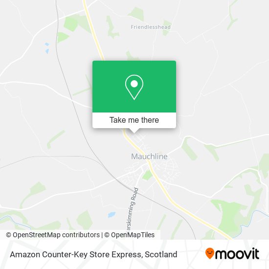 Amazon Counter-Key Store Express map