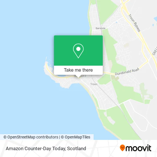Amazon Counter-Day Today map