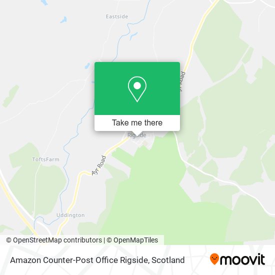Amazon Counter-Post Office Rigside map