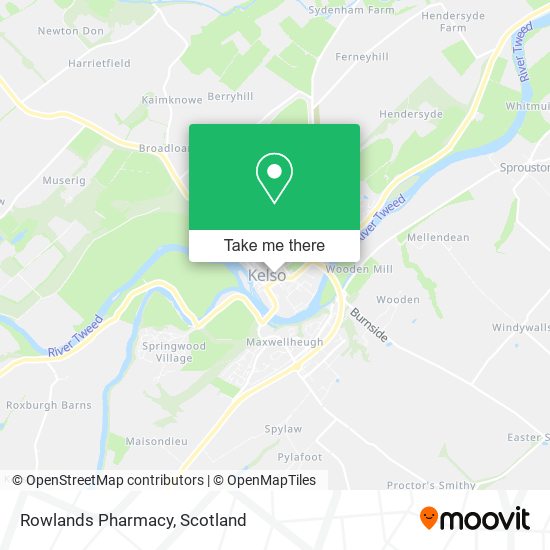 Rowlands Pharmacy map