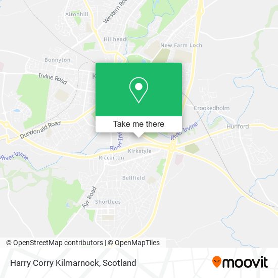 Harry Corry Kilmarnock map