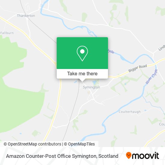 Amazon Counter-Post Office Symington map