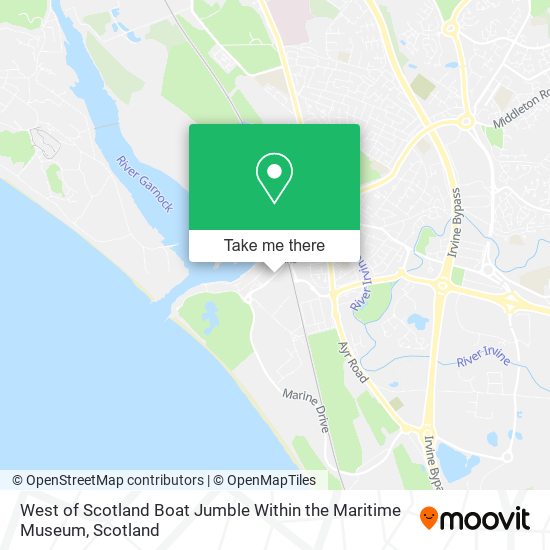 West of Scotland Boat Jumble Within the Maritime Museum map