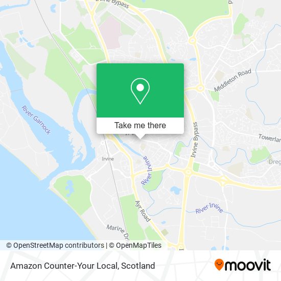Amazon Counter-Your Local map
