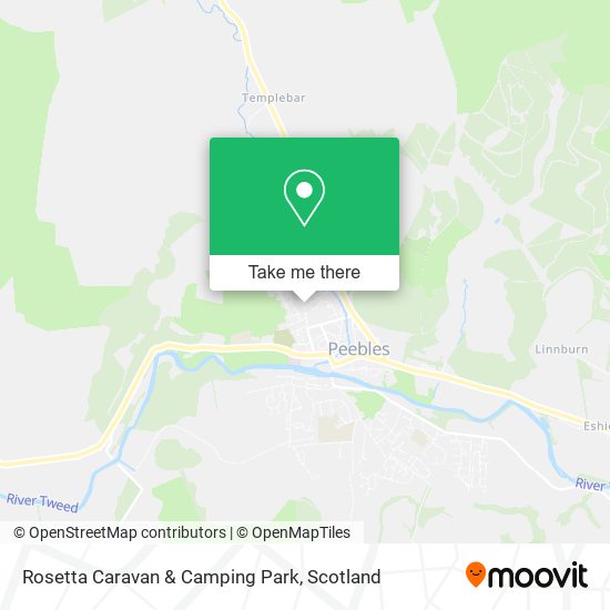 Rosetta Caravan & Camping Park map