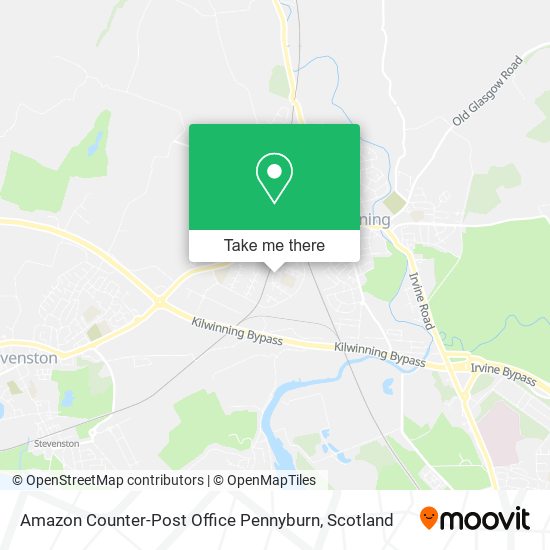 Amazon Counter-Post Office Pennyburn map
