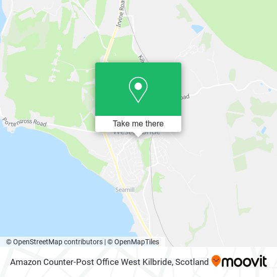 Amazon Counter-Post Office West Kilbride map