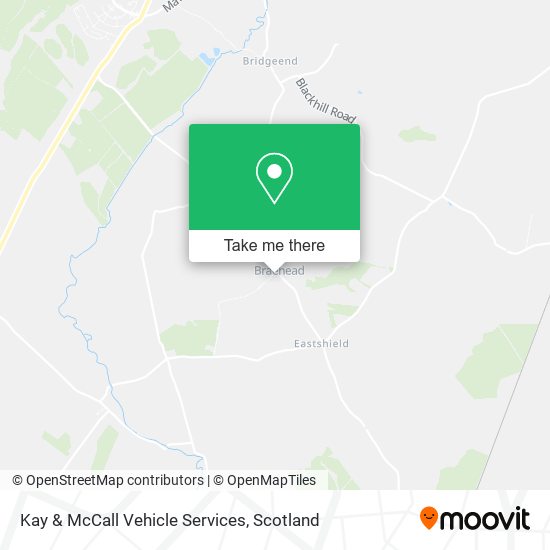 Kay & McCall Vehicle Services map