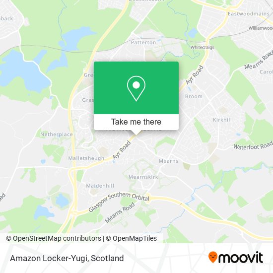 Amazon Locker-Yugi map