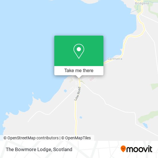 The Bowmore Lodge map