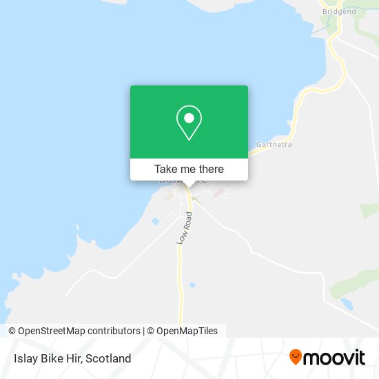 Islay Bike Hir map