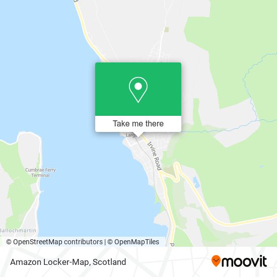 Amazon Locker-Map map