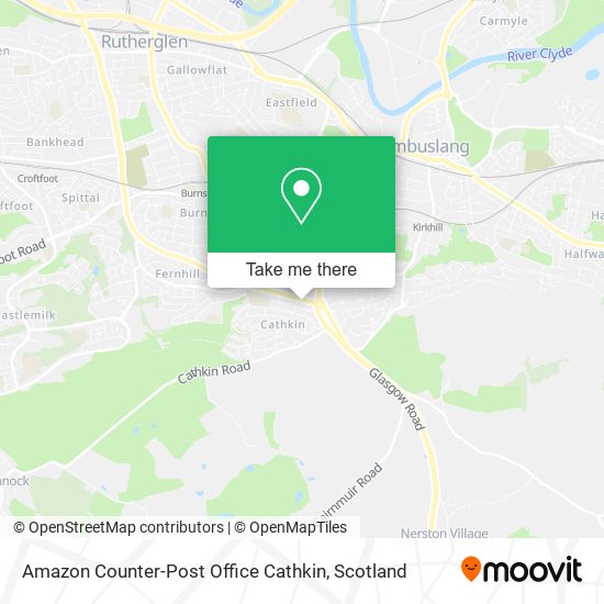 Amazon Counter-Post Office Cathkin map