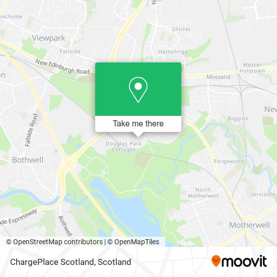 ChargePlace Scotland map