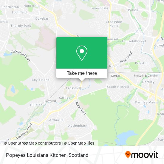 Popeyes Louisiana Kitchen map
