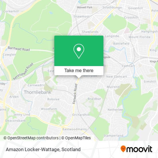 Amazon Locker-Wattage map