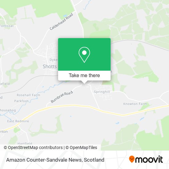 Amazon Counter-Sandvale News map