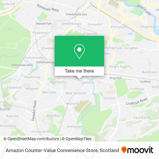 Amazon Counter-Value Convenience Store map