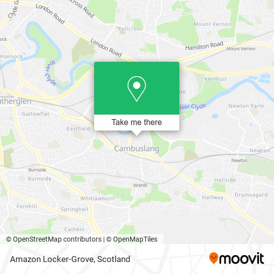 Amazon Locker-Grove map