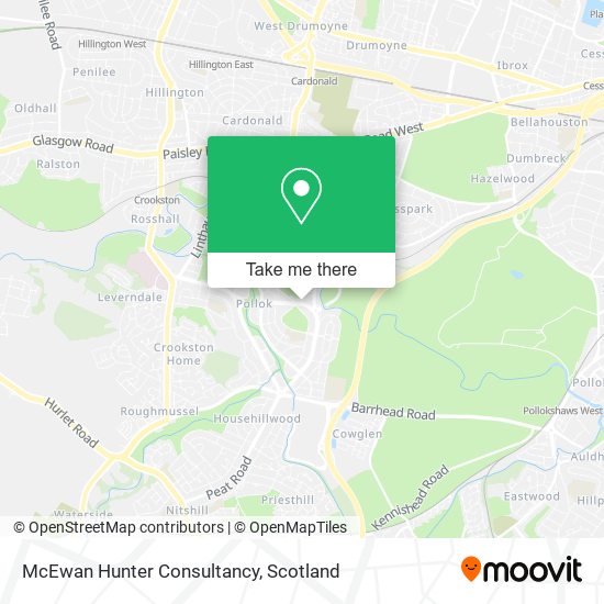 McEwan Hunter Consultancy map