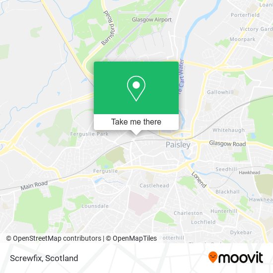 Screwfix map