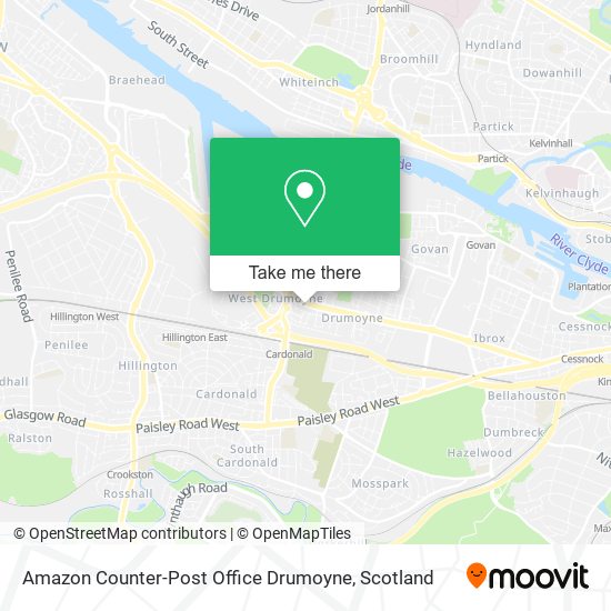 Amazon Counter-Post Office Drumoyne map