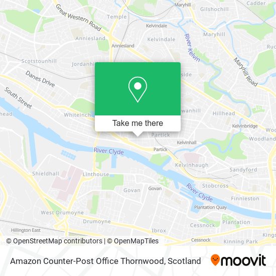 Amazon Counter-Post Office Thornwood map