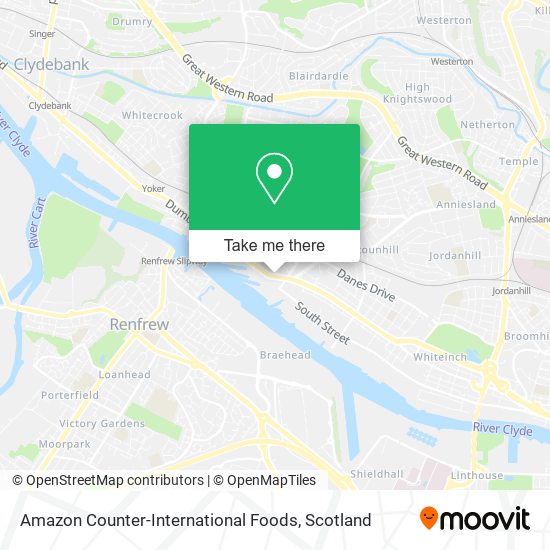Amazon Counter-International Foods map