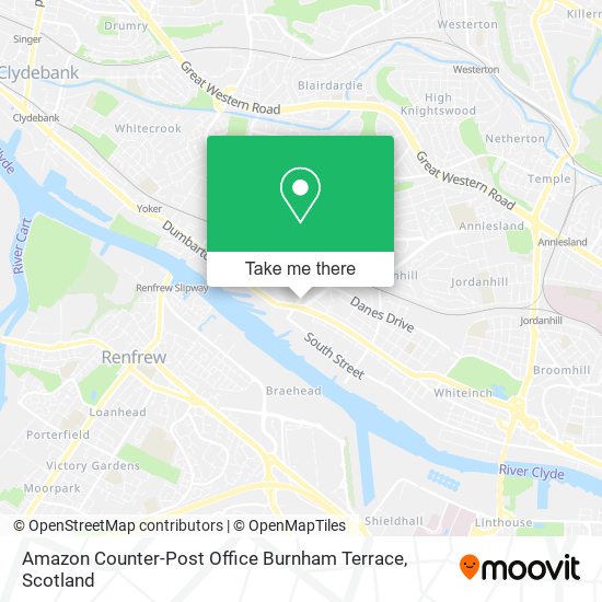 Amazon Counter-Post Office Burnham Terrace map