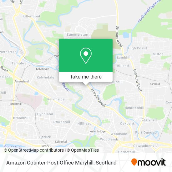 Amazon Counter-Post Office Maryhill map