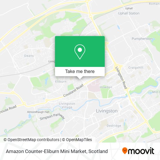 Amazon Counter-Eliburn Mini Market map