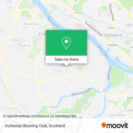 Inchinnan Bowling Club map