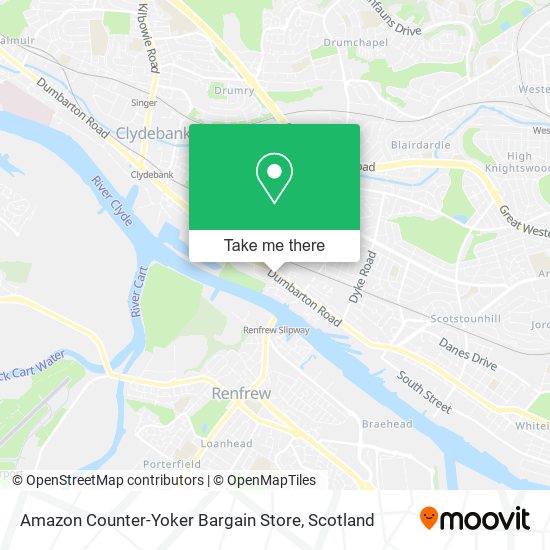 Amazon Counter-Yoker Bargain Store map