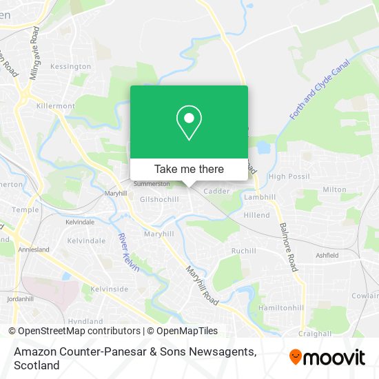 Amazon Counter-Panesar & Sons Newsagents map