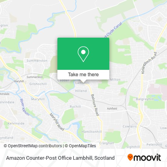 Amazon Counter-Post Office Lambhill map