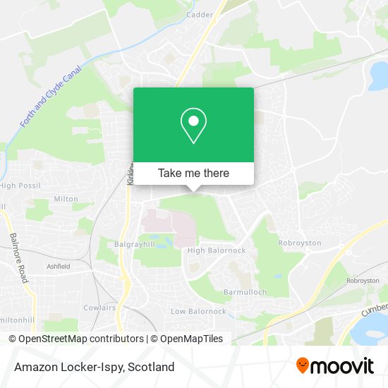 Amazon Locker-Ispy map