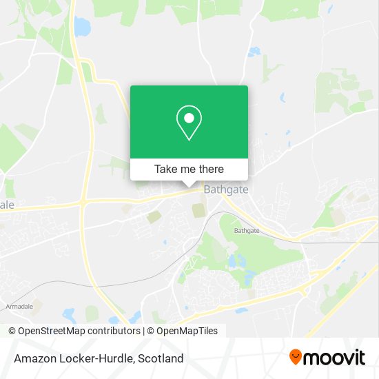 Amazon Locker-Hurdle map