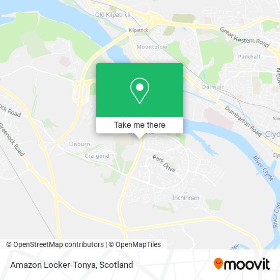 Amazon Locker-Tonya map