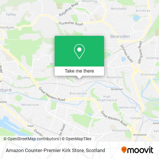 Amazon Counter-Premier Kirk Store map