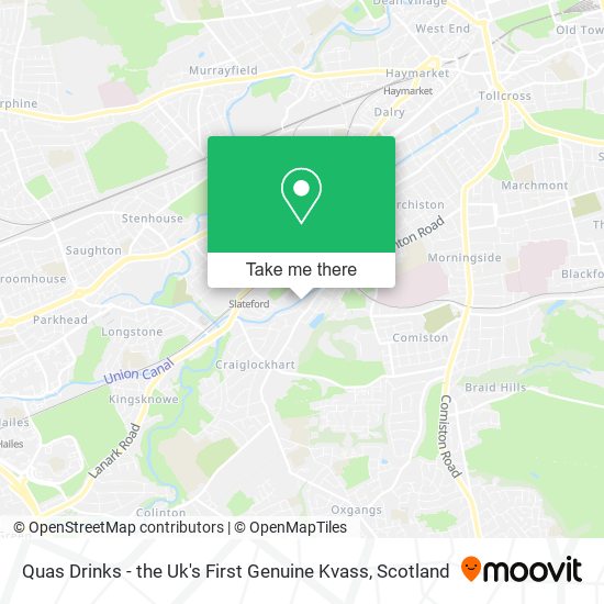 Quas Drinks - the Uk's First Genuine Kvass map