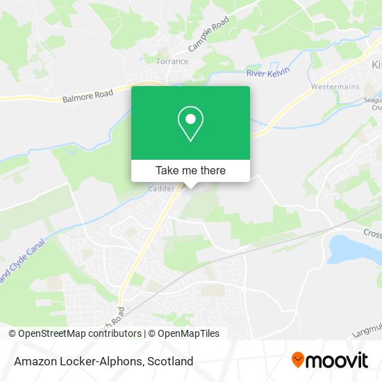 Amazon Locker-Alphons map
