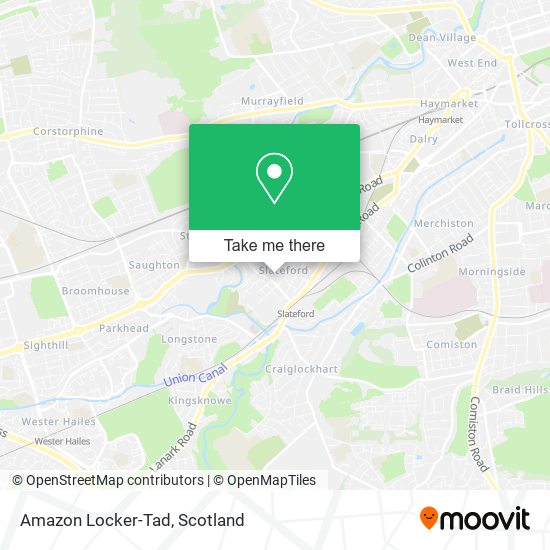 Amazon Locker-Tad map